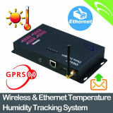 Wireless _ Ethernet Temperature Humidity Tracking System